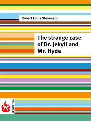 cover image of The strange case of Dr. Jekyll and Mr. Hyde (low cost). Limited edition